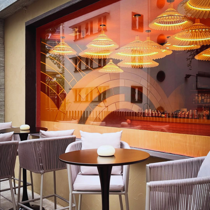 ROUCOU cheese omakase bar hong kong soho outdoor terrace, best bars for a girls night out in soho, central