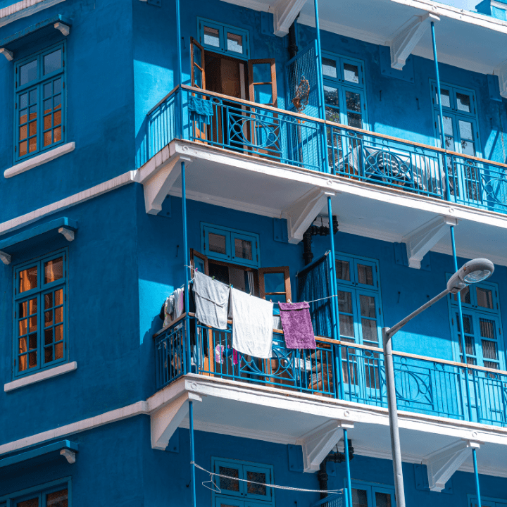Step back in time as you dine, drink, shop & tour these historical buildings, landmarks and old sites in Hong Kong. Blue House, Wan Chai, Instagrammable, Hong Kong tourism, history. 